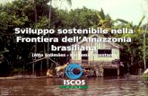 Sviluppo sostenibile nella Frontiera dellAmazzonia brasiliana (Alto Solimões - Benjamin Constant)