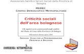 Assessorato Sanità e Servizi Sociali della Provincia di Bologna Criticità sociali dellarea bolognese Gli aspetti socio-assistenziali negli ambiti del Piano.