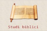Studi biblici. Il cammino nel deserto Lepopea del mare (Es 14) Al Mar delle Canne (Yam Suf ) Il testo è il risultato della fusione di almeno due tradizioni: