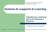 Sistema di supporto E-Learning Piattaforma e-learning per la formazione a distanza Istituto Istruzione Superiore Vincenzo Cerulli Progetto Scuola – Ospedale.