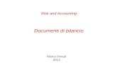 Documenti di bilancio Marco Venuti 2013 Risk and Accounting.
