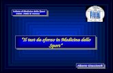 Il test da sforzo in Medicina dello Sport Alberto Ciacciarelli Istituto di Medicina dello Sport CONI - FMSI di Verona.