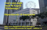 Sito:  Sede: Centro Direzionale di Napoli – edificio C4 Dipartimento di Ingegneria Università degli Studi di Napoli Parthenope.