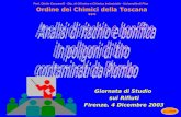Giornata di Studio sui Rifiuti Firenze, 4 Dicembre 2003 Ordine dei Chimici della Toscana *** g.c.2003 Prof. Giulio Ceccarelli - Dip. di Chimica e Chimica.