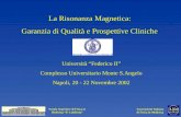 Associazione Italiana di Fisica in Medicina Scuola Superiore di Fisica in Medicina P. Caldirola La Risonanza Magnetica: Garanzia di Qualità e Prospettive.