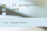Il progetto web Ing. Guadagno Antonio Inizio 2Introduzione Destinatari: V anno ITIS Programmatori progetto Abacus Prerequisiti: Nozioni di informatica.