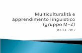 03-04-2012. Approccio teorico di natura empirista e data- driven Mira a spiegare lapprendimento linguistico mettendo in relazione causale il rapporto.