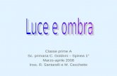 Classe prime A Sc. primaria C. Goldoni – Spinea 1° Marzo-aprile 2008 Inss. R. Santarelli e M. Cecchetto.