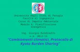 Università degli Studi di Perugia Facoltà di Ingegneria Corso di Impatto Ambientale Modulo A: Pianificazione Energetica Ing. Giorgio Baldinelli a.a. 2012-13.