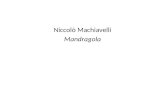 Niccolò Machiavelli Mandragola. Ms. Laurenziano Redi 129, Bibl. Medicea Laurenziana, FI = R Edizione del Centauro, s.l., s.d., s.n.t. = C.
