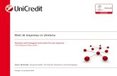 Risultati dellIndagine UniCredit Piccole Imprese VIII Edizione 2011-2012 Reti di Impresa in Umbria Zeno Rotondi, Responsabile Terrritorial Research and.