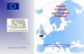Lancio 1° Bando per Progetti Ordinari Segretariato Tecnico Congiunto IPA CBC Adriatic Programme Bologna, 16.09.09.