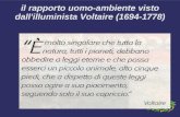 Il rapporto uomo-ambiente visto dall'illuminista Voltaire (1694-1778)