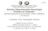 Sezione Dipartimentale Neurologia Presidio di Cisanello Attività diagnostica strumentale, clinica, didattica e di ricerca Direttore: Prof. Ferdinando Sartucci.