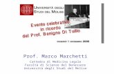 Prof. Marco Marchetti Cattedra di Medicina Legale Facoltà di Scienze del Benessere Università degli Studi del Molise.