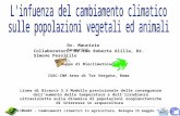 ISAC-CNR Area di Tor Vergata, Roma CLIMAGRI – Cambiamenti climatici in agricoltura, Bologna 15 maggio 2006 Dr. Maurizio Severini Gruppo di Bioclimatologia.