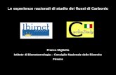 Le esperienze nazionali di studio dei flussi di Carbonio Franco Miglietta Istituto di Biometeorologia – Consiglio Nazionale delle Ricerche Firenze.