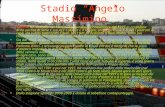 Stadio Angelo Massimino STORIA: Fu costruito nel 1935 e inaugurato il 27 novembre del 1937 in occasione della partita di Serie C tra ACF Catania e il Foggia,