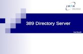389 Directory Server Dael Maselli. 2 Funzionalita principali Replica Multi-Master fino a 4 nodi Connessione e autenticazione sicura (SSLv3, TLSv1 e SASL)