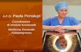 1 A.F.D. Paola Portalupi Coordinatore di modulo funzionale Medicina Generale Abbiategrasso Ferrara, 15.10.05.