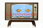 La televisione. La televisione arrivò in Italia negli anni cinquanta, dopo essere già nata in molti altri paesi.
