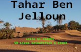 Tahar Ben Jelloun Leila El Falahi VB Liceo scientifico E.Fermi.