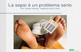 La sepsi è un problema serio Dott. Sergio Orlando - Medicina Area Critica.