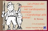 Le chiavi del compenso nel cardiopatico cronico: i Cardiologi alla prova! D. Tovena U.O. di Cardiologia Azienda Ospedale Maggiore Crema (CR)