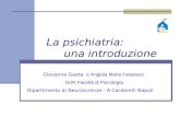Giovanna Gaeta e Angiola Maria Fasanaro SUN Facoltà di Psicologia Dipartimento di Neuroscienze - A.Cardarelli Napoli La psichiatria: una introduzione.