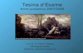 Tesina dEsame Anno scolastico 2007/2008 I.T.C.G. E. Fermi Vittoria VB Programmatori Studente: Edoardo Di Giacomo.