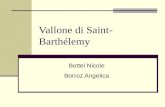Vallone di Saint- Barthélemy Bottel Nicole Borroz Angelica.