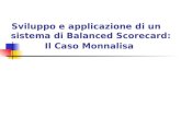 Sviluppo e applicazione di un sistema di Balanced Scorecard: Il Caso Monnalisa.