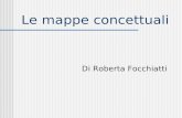 Le mappe concettuali Di Roberta Focchiatti. La metafora della mappa Una mappa rappresenta un territorio. Essa viene organizzata visivamente su un piano,