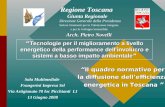Sala Multimediale Frangerini Impresa Srl Via Artigianato 70 loc Picchianti LI 13 Giugno 2008 Il quadro normativo per Il quadro normativo per la diffusione.