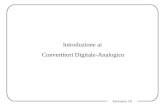 Elettronica LD Introduzione ai Convertitori Digitale-Analogico.