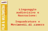 Linguaggio audiovisivo e Narrazione: Inquadrature e Movimenti di camera © 2005 - Edoardo Nicoletti – Eido Lab snc.