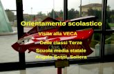 Orientamento scolastico Visita alla VECA Delle classi Terze Scuola media statale Angelo Sassi, Soliera.