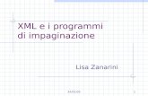 24/01/051 XML e i programmi di impaginazione Lisa Zanarini.