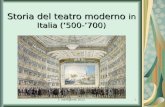Storia del teatro moderno in Italia (500-700) 1 f. meneghetti 2013.