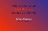 Arte/ La pop art di Mel Ramos debutta su internet Culture/Costume Elvira Pollina.