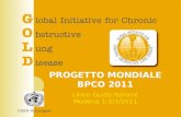 PROGETTO MONDIALE BPCO 2011 Linee-Guida Italiane Modena 1-3/3/2011 GARD Participant.