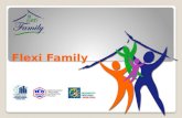 Flexi Family. Flexi Family: strutturazione del progetto Flexi Family Dipartimento per le Politiche della famiglia Flexi Family è un progetto sperimentale.