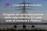 Progetto di razionalizzazione della rete elettrica AT nelle aree di Venezia e Padova COMUNE DI SAONARA