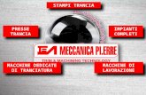 MACCHINE DEDICATE DI TRANCIATURA PRESSE TRANCIA STAMPI TRANCIA IMPIANTI COMPLETI MACCHINE DI LAVORAZIONE.