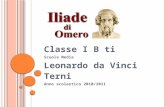 Classe I B ti Scuola Media Leonardo da Vinci Terni Anno scolastico 2010/2011.