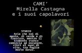 CAMI Mirella Castagna e i suoi capolavori STUDIO Aria che sai di menta, di verde e di frescura, mentre il tramonto stanco comincia ad oscurare, vibri al.