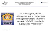 04 Maggio 2004 Campagna per la sicurezza ed il risparmio energetico negli impianti termici del Circondario Empolese-Valdelsa.