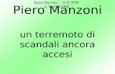 Piero Manzoni un terremoto di scandali ancora accesi Sara Mameli - V E ITER A.S. 2007/08.