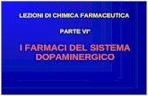 LEZIONI DI CHIMICA FARMACEUTICA PARTE VI° I FARMACI DEL SISTEMA DOPAMINERGICO.