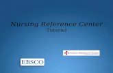 Nursing Reference Center Tutorial. Benvenuti al tutorial EBSCO su Nursing Reference Center (NRC). NRC offre ad infermieri, amministrativi, studenti e.
